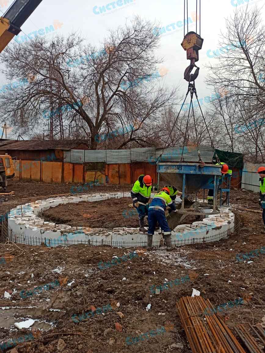 Блоки форшахты из пенополистирола